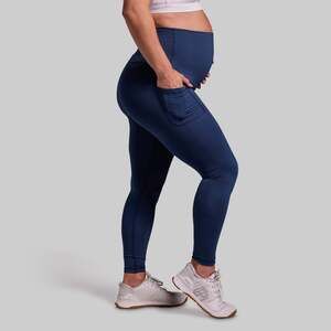 Born Primitive Maternity Legging w/ Pockets (True Blue) Size SmallSmall